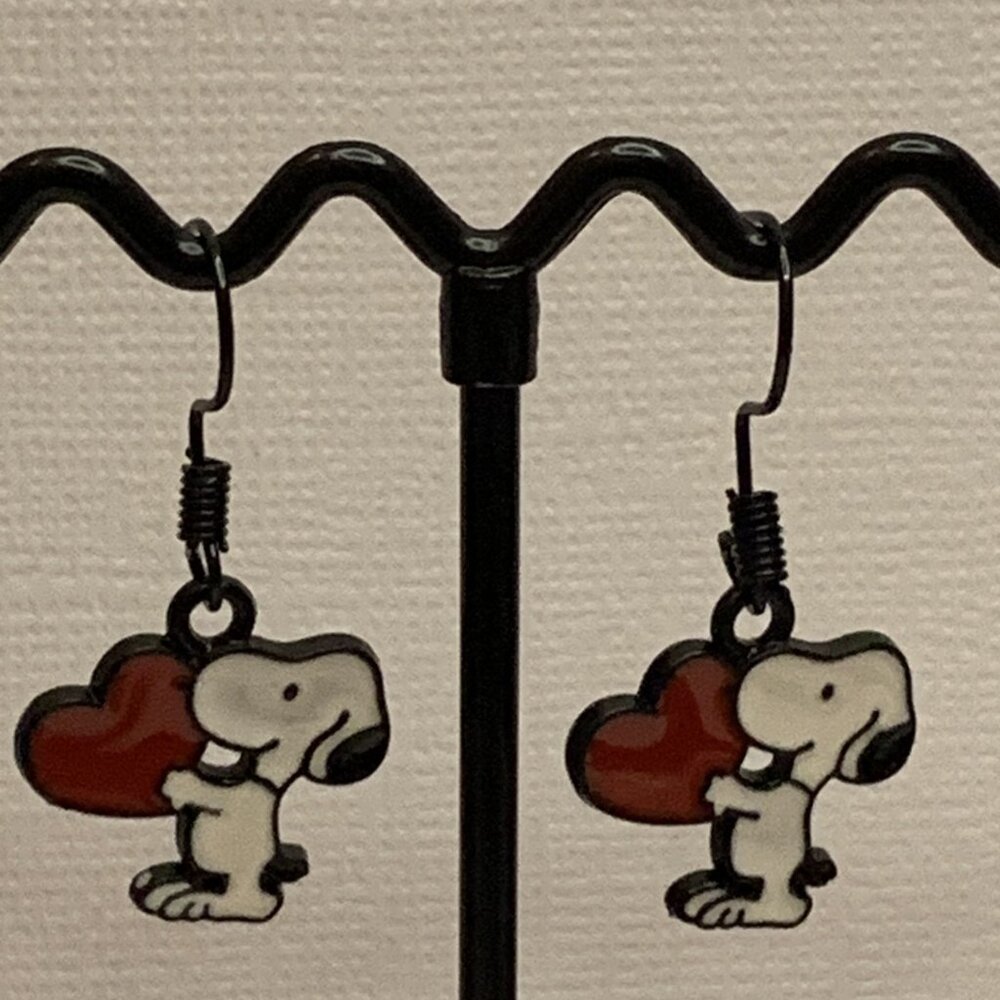 Snoopy Jewelry, Peanuts Earring, Snoopy Earring, Novelty Earring,…